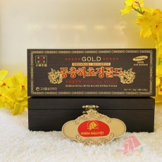 Cao Đông Trùng Hạ Thảo Hàn Quốc Gold hộp gỗ 3 lọ x 120g