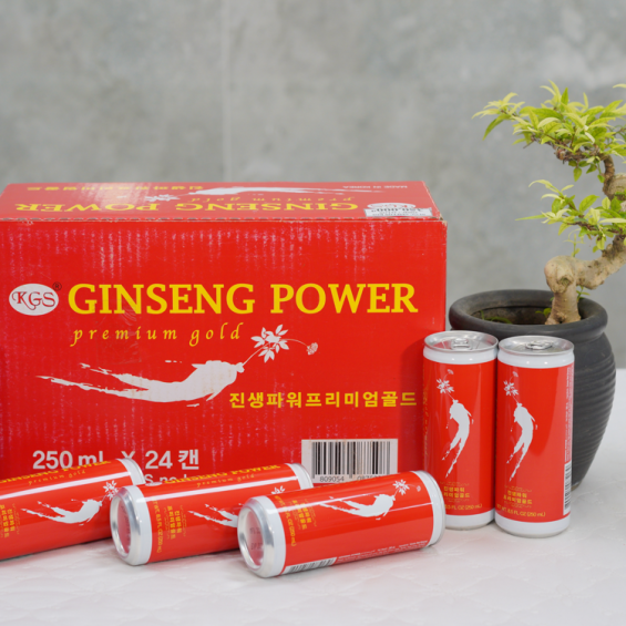 Nước hồng sâm hàn quốc KGS thùng 24 lon