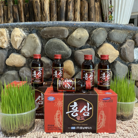 Nước Nhân Sâm Hộp 10 Chai