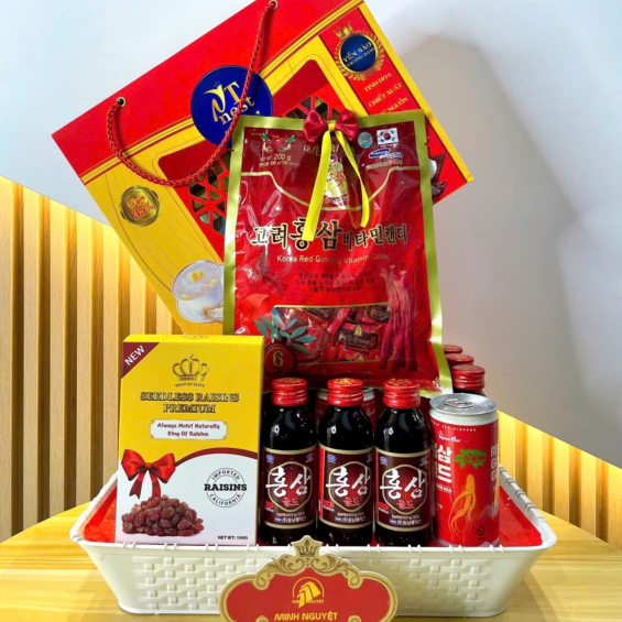 Giỏ quà tết xuân Ất Tỵ (Giá 600k)