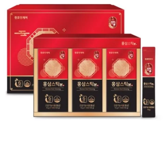 Hồng Sâm Đỏ Chunho Ncare Cô Đặc Thượng Hạng Cho Nam Và Nữ – Hộp 30 gói