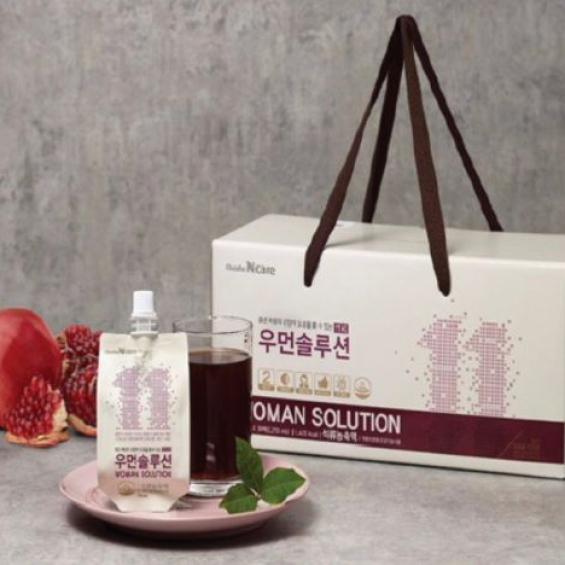 Hồng sâm lựu đào trẻ hóa cho mẹ
