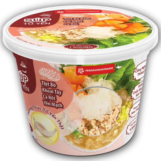 Súp tổ yến - Thịt bò
