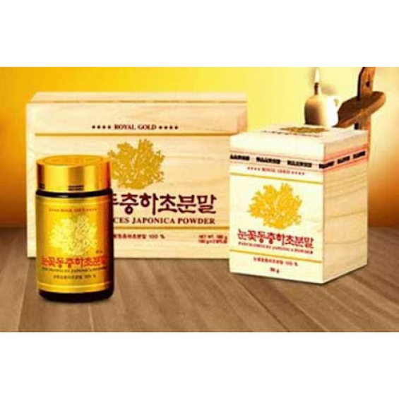 Bột đông trùng hạ thảo KGS Hàn Quốc nguyên chất 100% 