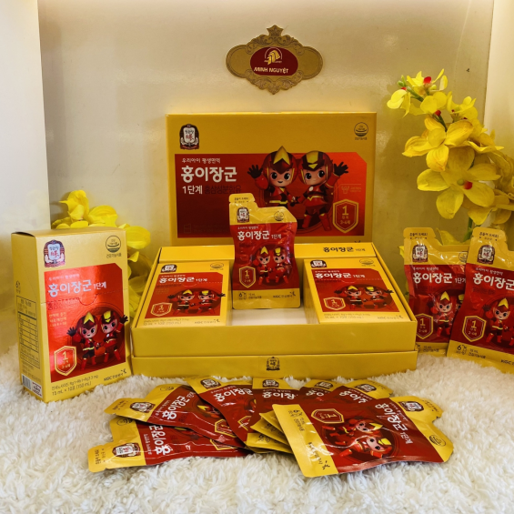 Nước hồng sâm Baby KGC cho trẻ em 3 - 4 tuổi 