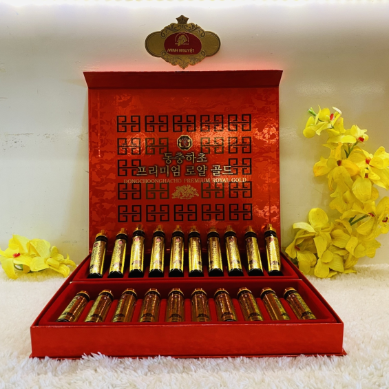 Nước đông trùng hạ thảo Hàn Quốc hộp 20 ống Bio Apgold