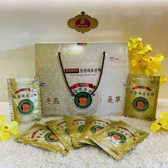Nước Đông Trùng Hạ Thảo Bio hộp 30 gói x 80ml 