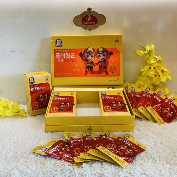 Nước hồng sâm Baby KGC cho trẻ em 3 - 4 tuổi cao cấp 