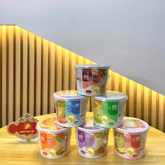 Súp tổ yến - Cá hồi