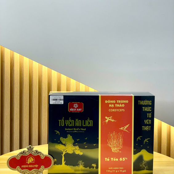 Tổ Yến Ăn Liền Đông Trùng Hạ Thảo 110G