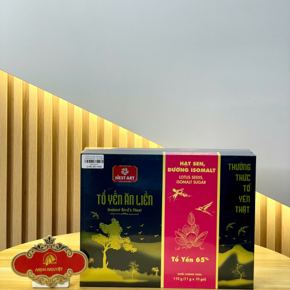 Tổ Yến Ăn Liền Hạt Sen Đường Isomalt 100G