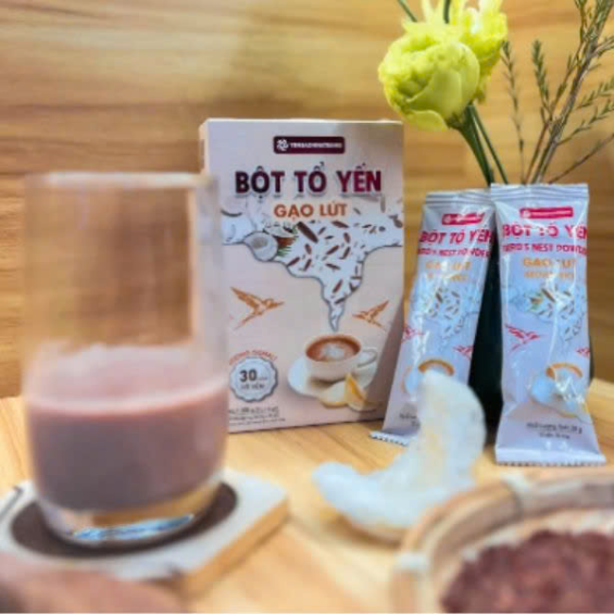 Bột Tổ Yến Gạo Lứt Yến Sào Nha Trang