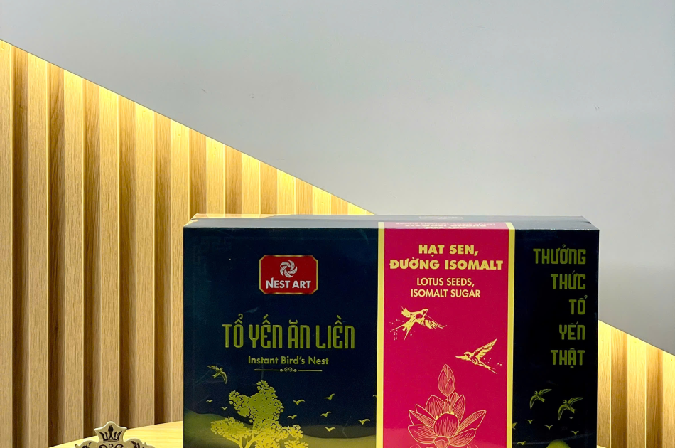 Tổ Yến Ăn Liền Hạt Sen Đường Isomalt 100G