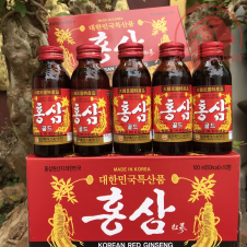 Nước Hồng Sâm DongA Hàn Quốc Hộp 10 Chai x 100ml