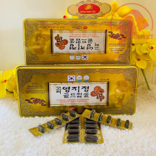Viên linh chi Hàn Quốc KGS hộp thiếc 120 viên chính hãng